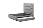 Skyler Dual Function Bed - Queen - Alaska Grey -