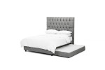 Skyler Dual Function Bed - Queen - Alaska Grey -