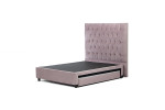 Skyler Dual Function Bed - Queen - Velvet Pink -